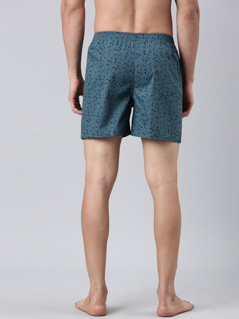 3 Pack Printed Cotton Boxers